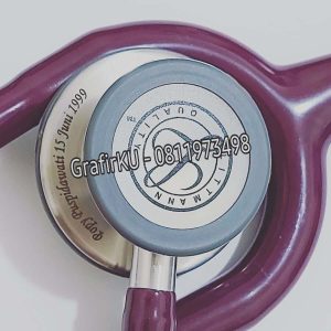 Jasa Grafir Alat Kesehatan Jakarta grafir laser stetoskop