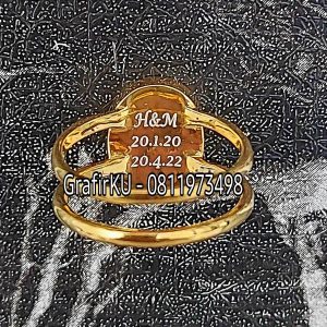 grafir laser kuningan