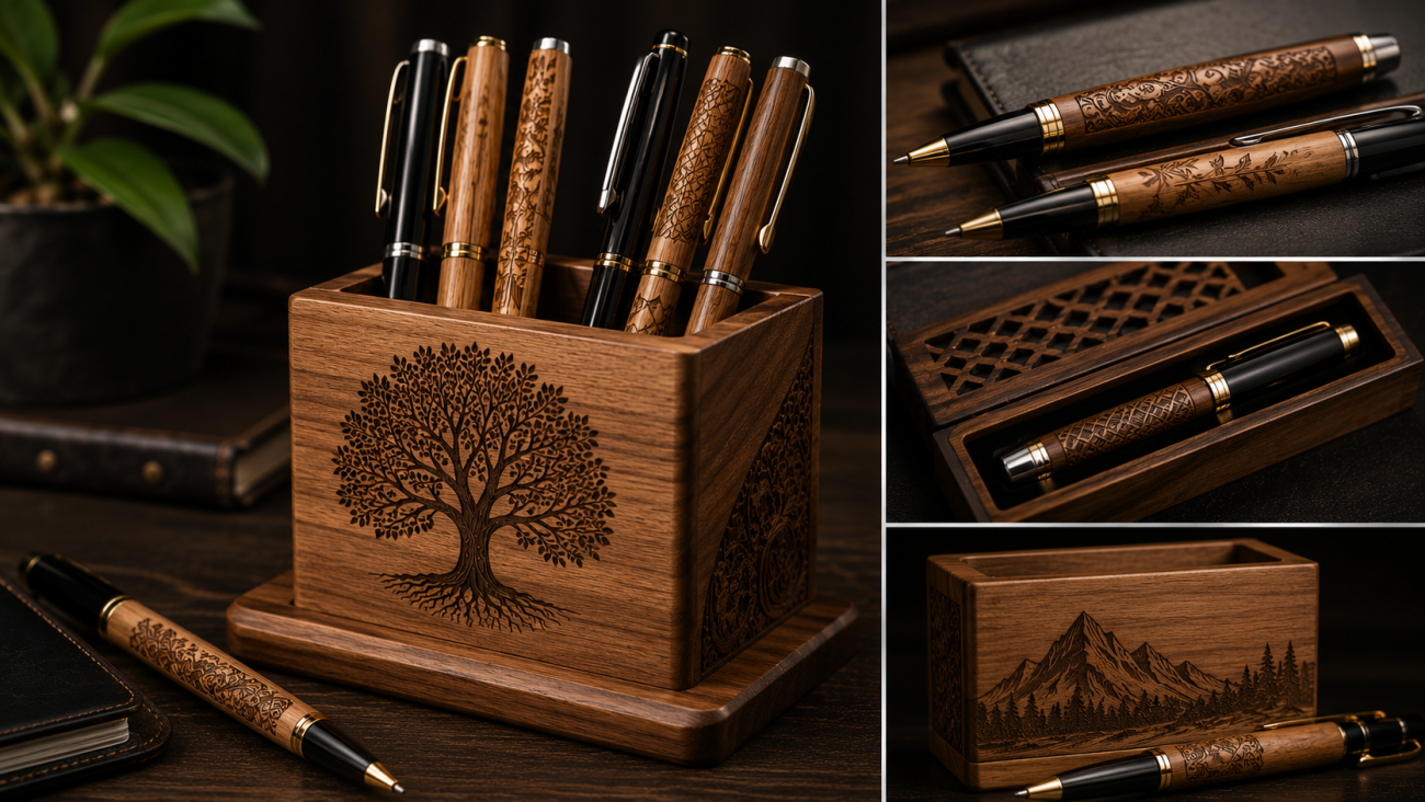 Custom Grafir Pulpen